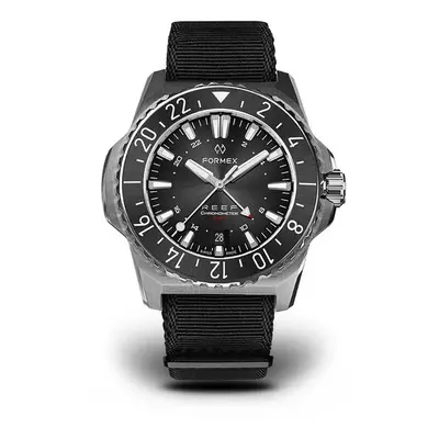 Formex Reef GMT Automatic Chronometer Black Dial with Red GMT