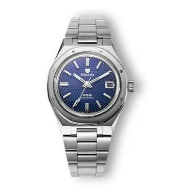 Nivada Grenchen F77 Blue Date 69001A77