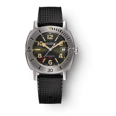 Nivada Grenchen Depthmaster Numerals - Tropic Rubber