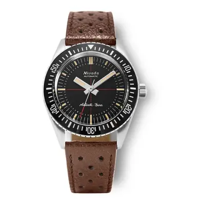 Nivada Grenchen Antarctic Diver 32044A17 - Brown Racing Strap