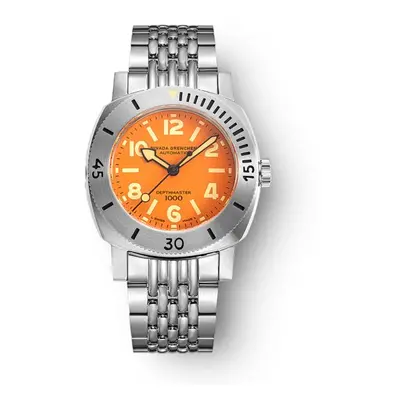 Nivada Grenchen Depthmaster Numerals Orange - Beads of Rice