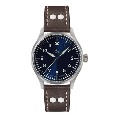 Laco Flieger Stuttgart Pro Blau 43 Handwinding