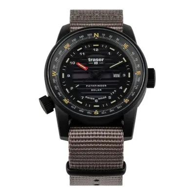 Traser P68 Pathfinder Solar Black Šedé Nato