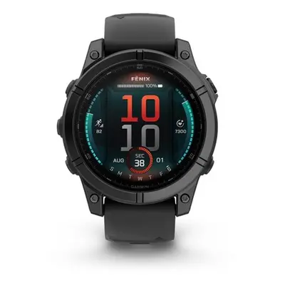 Garmin Fenix® E – 47 mm, AMOLED Slate grey steel 010-03025-01