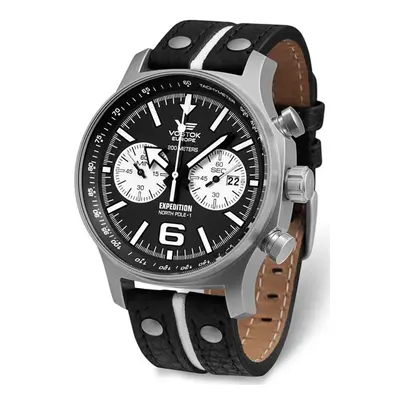 Vostok Europe Expediton North Pole-1 Chrono Line 6S21/5955199 - Kožený řemínek