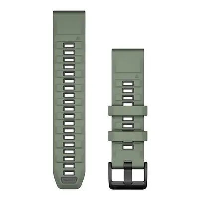 Garmin řemínek QuickFit® 22 Watch Bands, Willow/Graphite Silicone 010-13392-04 - 20 mm