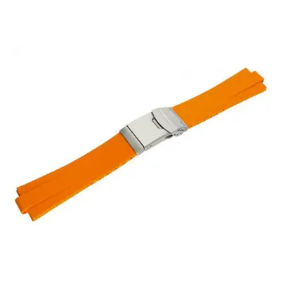 Kaučukový řemínek Epos oranžový 22 mm