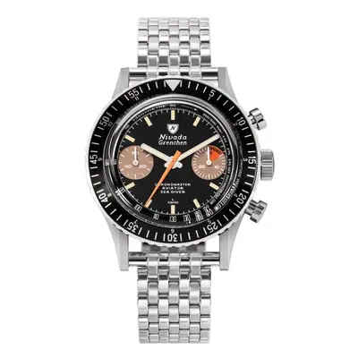 Nivada Grenchen Chronomaster Orange Boy Inter. Bezel - Manual - Forstner Beads of Rice