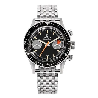 Nivada Grenchen Chronomaster Orange Boy SL Inter. Bezel - Manual - Forstner Beads of Rice