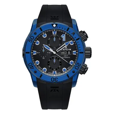 EDOX CO-1 Carbon Chronograph Automatic 01125-CLNBUN-NINBU