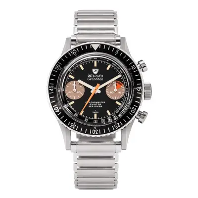 Nivada Grenchen Chronomaster Orange Boy Inter. Bezel - Manual - Forstner Bonklip