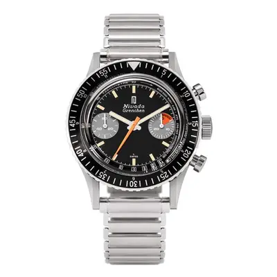 Nivada Grenchen Chronomaster Orange Boy SL Inter. Bezel - Manual - Forstner Bonklip