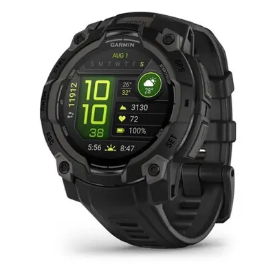 Garmin Instinct® 3 – 45 mm, AMOLED Černé s černým páskem 010-02936-00