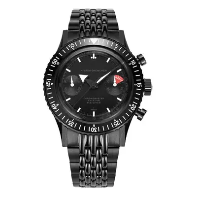 Nivada Grenchen Chronomaster Full Black - Beads of Rice