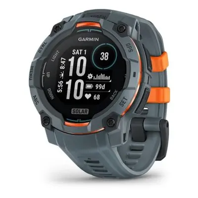 Garmin Instinct® 3 – 45 mm, Solar Twilight s twilight páskem 010-02934-01