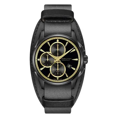 Hamilton Jazzmaster Black & Gold Auto Chrono H32506730