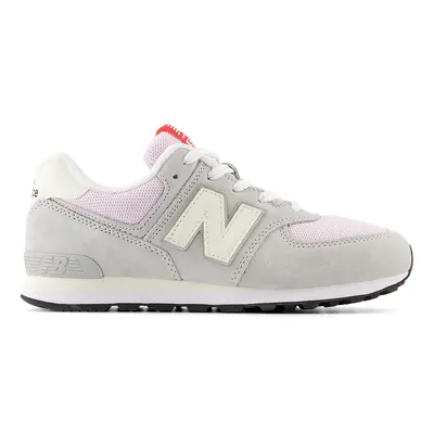 Dětské boty New Balance GC574GNK – šedé