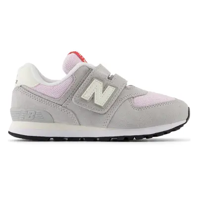 Dětské boty New Balance PV574GNK – šedé