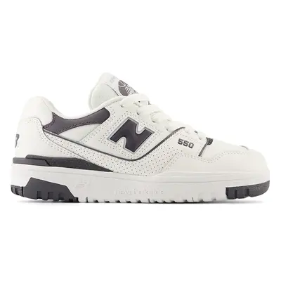 Dětské boty New Balance PSB550BH – bílé