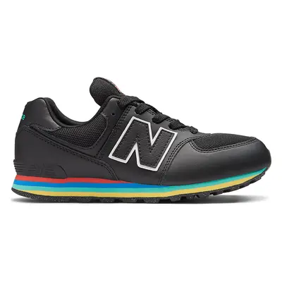 Dětské boty New Balance GC574KIF – černé