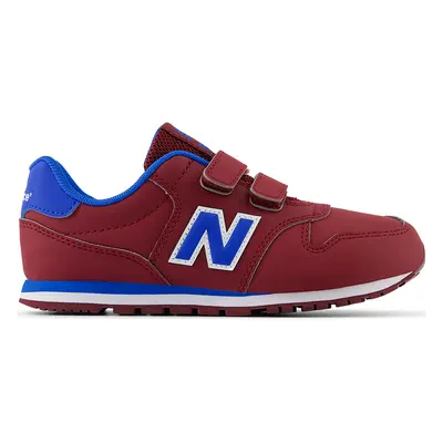 Dětské boty New Balance PV500CMB – bordó