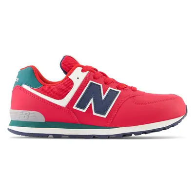 Dětské boty New Balance GC574CU – červené