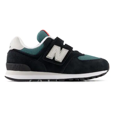 Dětské boty New Balance PV574MGH – černé