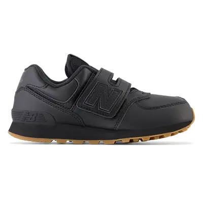 Dětské boty New Balance PV574NBB – černé