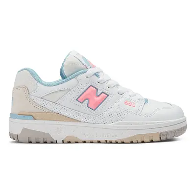 Dětské boty New Balance PSB550EP – bílé