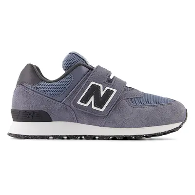 Dětské boty New Balance PV574GGE – šedé