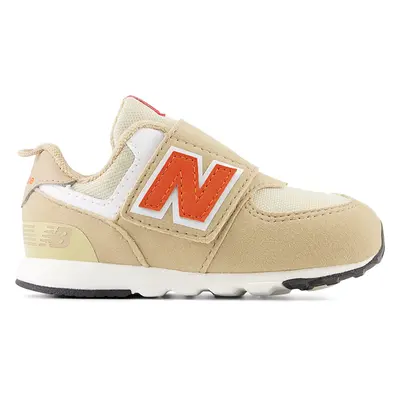 Dětské boty New Balance NW574HBO – béžové