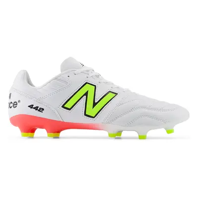 Pánské kopačky New Balance 442 V2 PRO FG MS41FMB2 – bílé