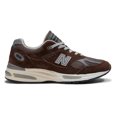 Unisex boty New Balance U991BR2 – hnědý