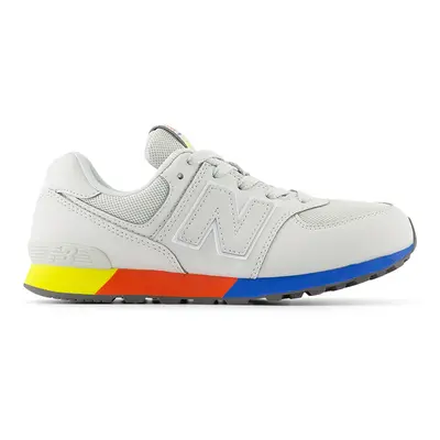 Dětské boty New Balance GC574MSC – šedé