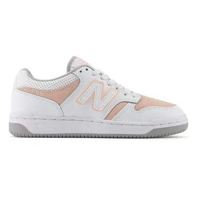 Dětské boty New Balance GSB480VP – bílé