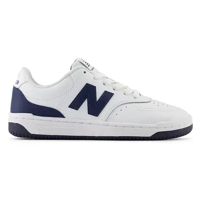 Dětské boty New Balance GSB80WB – bílé