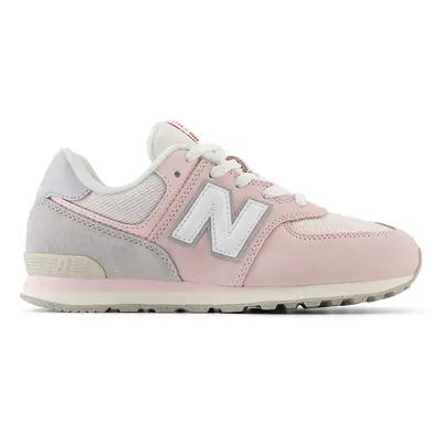 Dětské boty New Balance GC574BKM – růžové