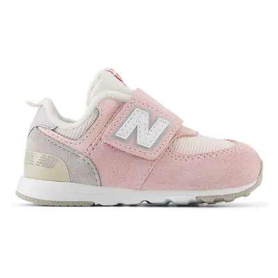 Dětské boty New Balance NW574BKM – růžové