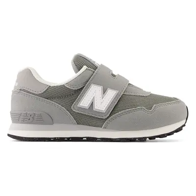 Dětské boty New Balance PV515GRY – šedé