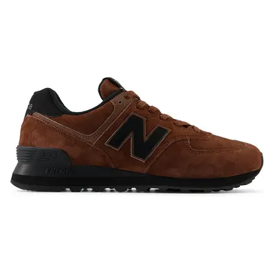 Unisex boty New Balance U574LEB – hnědý