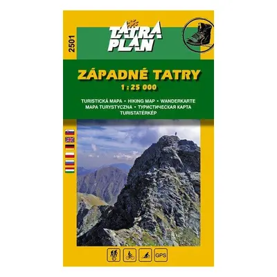 Mapa TATRAPLAN Západní Tatry 1:25 000, SJ