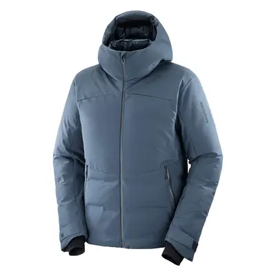 Lyžařská bunda Salomon Alpenflow Hooded Down Jacket