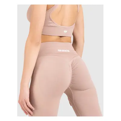 Bezešvé legíny Iron Aesthetics Seamless Butt, růžové