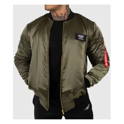 Bomber bunda Aesthetics Skull, DARK GREEN