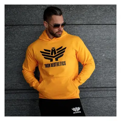 Sportovní mikina bez zipu Iron Aesthetics, gold