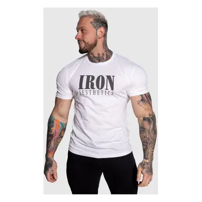 Pánské sportovní tričko Iron Aesthetics Urban, bílé