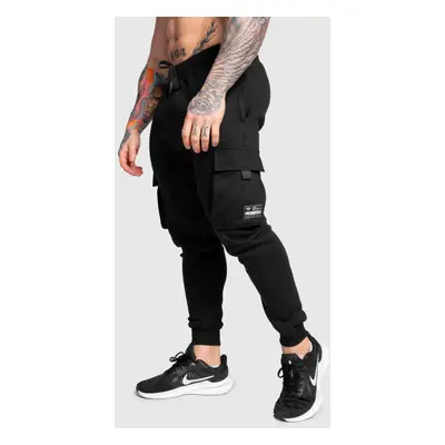 Pánské tepláky Iron Aesthetics Cargo Joggers, černé