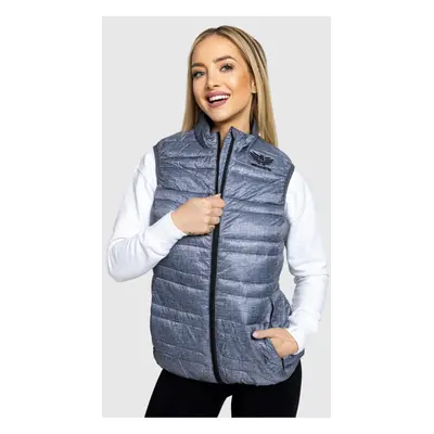 Dámská vesta Iron Aesthetics Bodywarmer, šedá