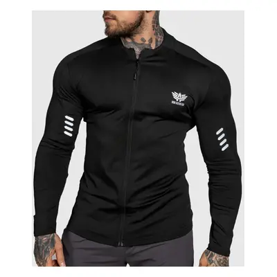 Sportovní top na zip Iron Aesthetics Unstoppable, černý