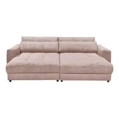 Mega pohovka LOVESEAT světle růžová